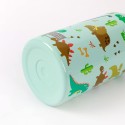 Trinkflasche Edelstahl Dinosaurier