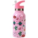 Trinkflasche Edelstahl Einhorn rosa