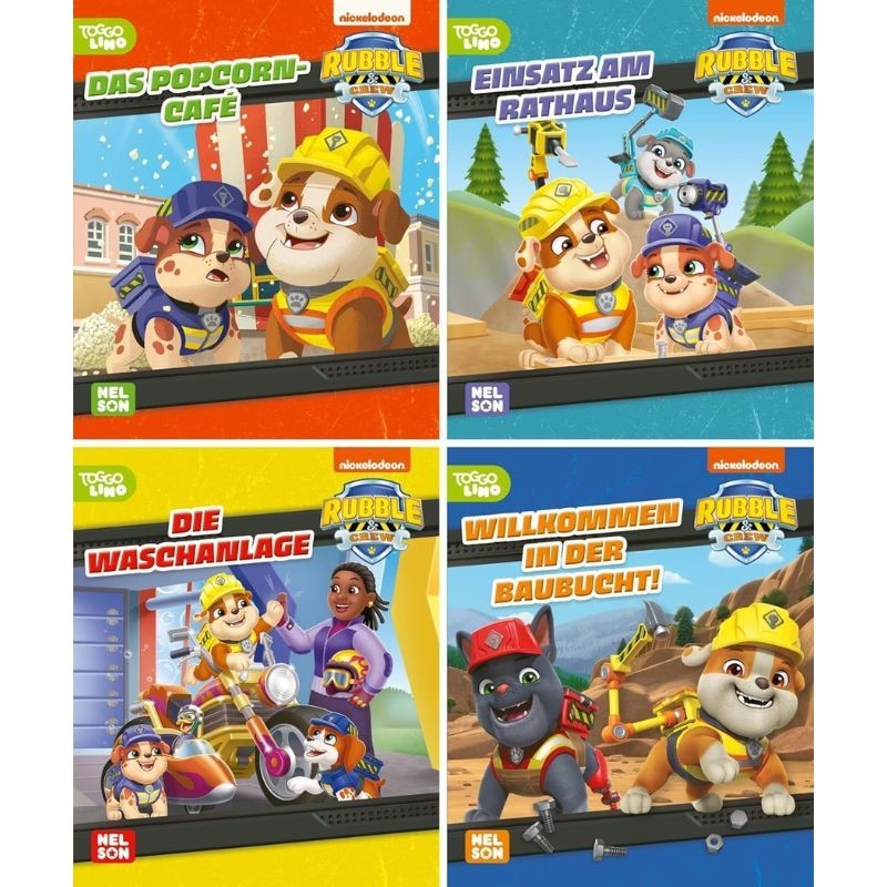 PAW Patrol Rubble & Crew 1-4