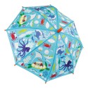 Regenschirm Ozean hellblau farbwechselnd