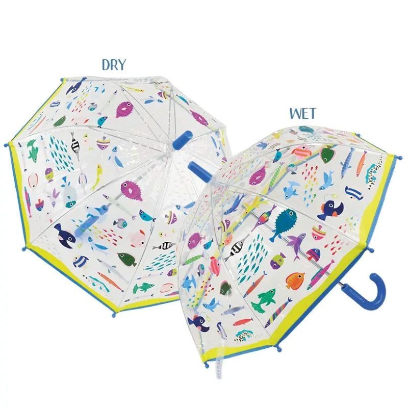 Regenschirm Ozean transparent farbwechselnd