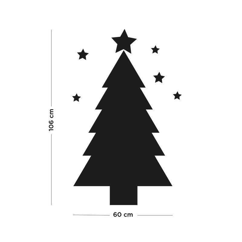 Magnettafel Weihnachtsbaum