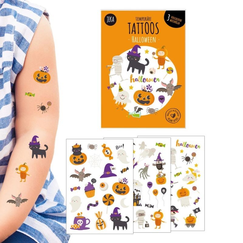 Kindertattoo Set Halloween