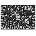 Ausmal Tischdecke aus Papier Halloween