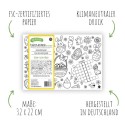 Tischsets Ostern zum Ausmalen