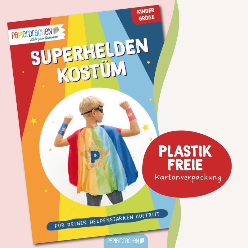 Superhelden Kostüm Set Stern