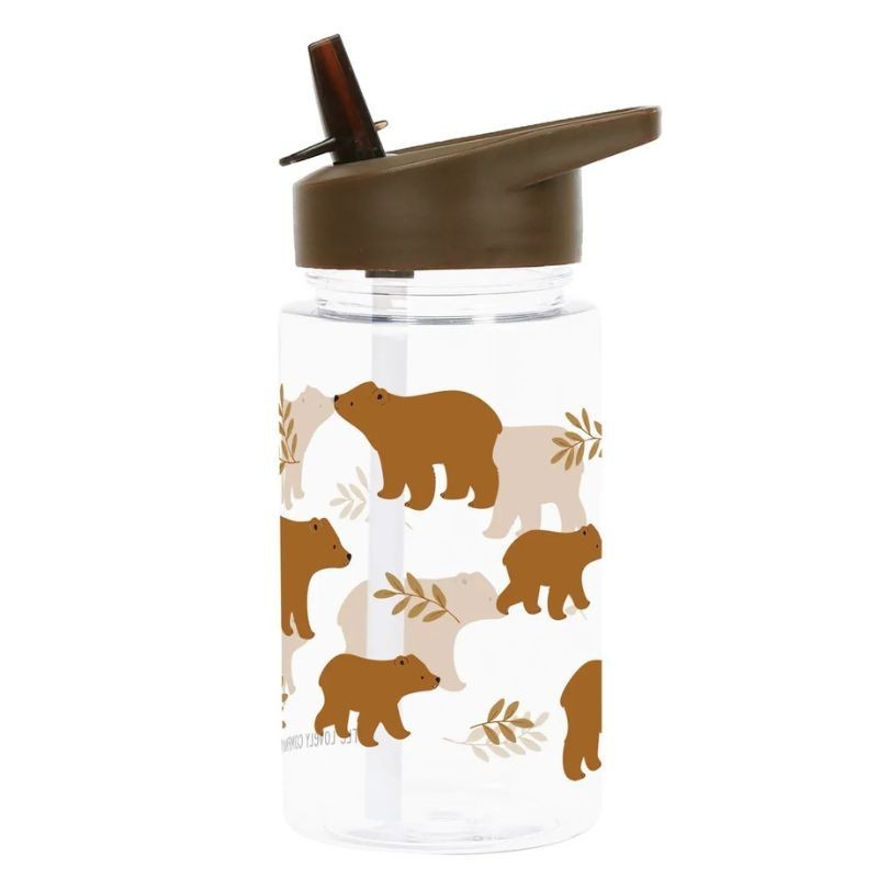 Trinkflasche Bären braun