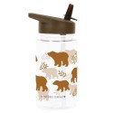Trinkflasche Bären braun