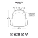 Kinderrucksack Dinosaurier mit Isofach