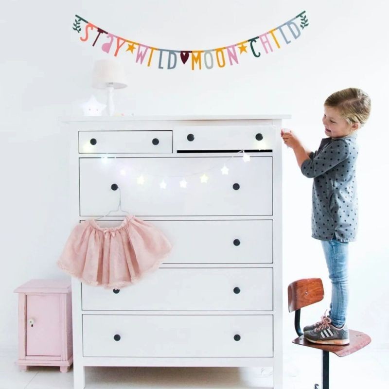 Buchstabengirlande Boho Chic