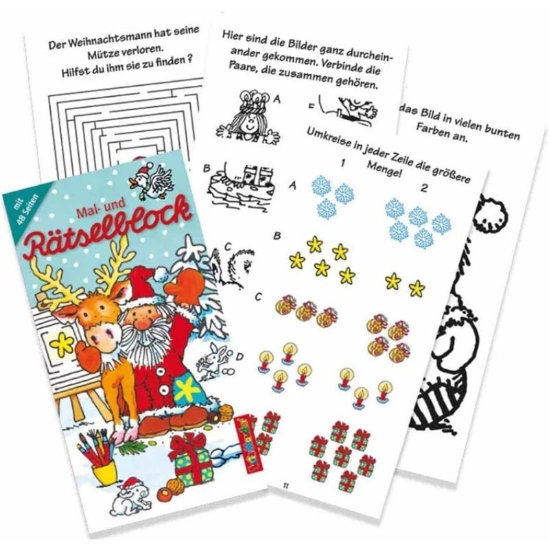 Rätselblock Weihnachten