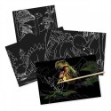 Kratzbilder Dinosaurier Set
