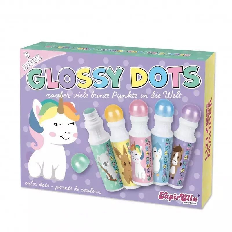 Stempelstifte Glossy Dots pastell
