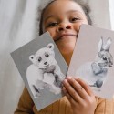 Postkarte Eisbär