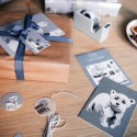 Postkarte Eisbär