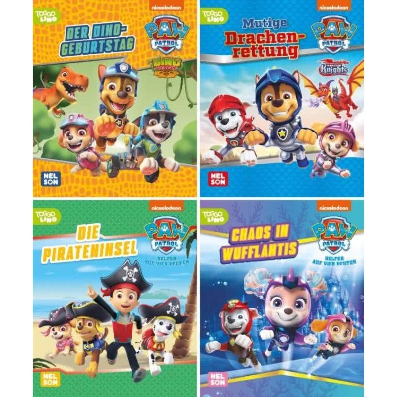 PAW Patrol 25-28 - Pixi Bücher