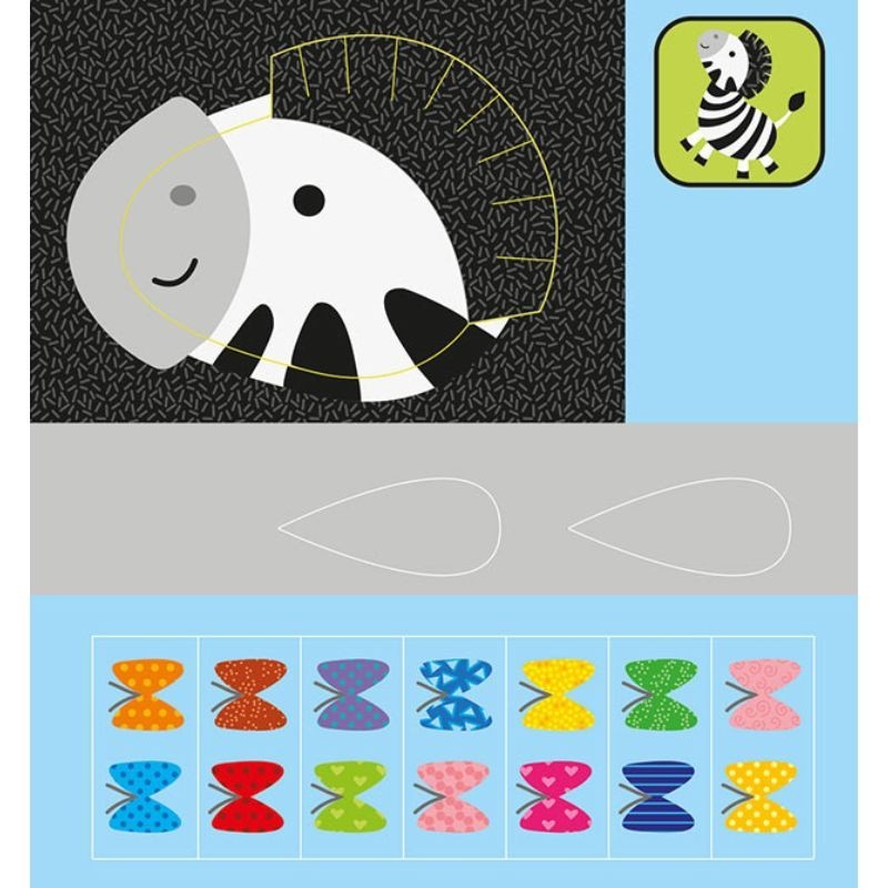 Verbastelbuch Zootiere