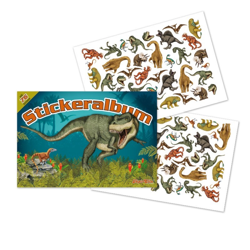 TapirElla Stickeralbum T-Rex - Dinosaurier