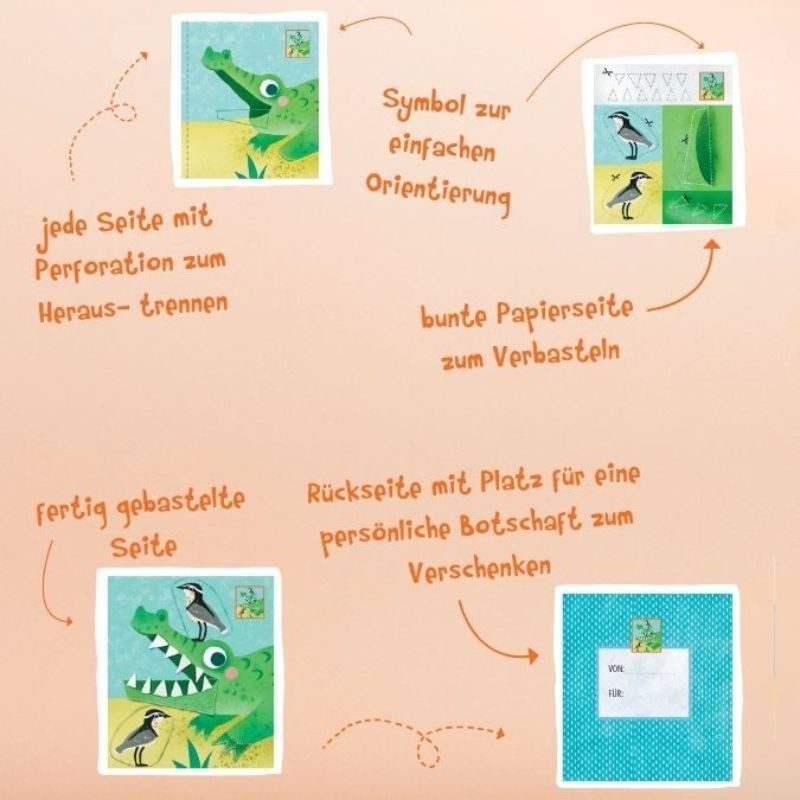 Verbastelbuch Im Zoo