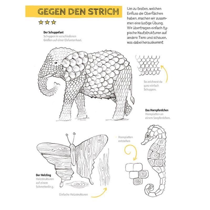 Die Kunst des Zeichnens für Kinder Zeichenschule