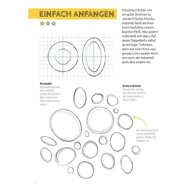Die Kunst des Zeichnens für Kinder Zeichenschule