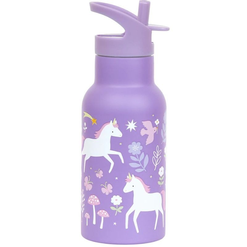 Trinkflasche Edelstahl Einhorn Traum