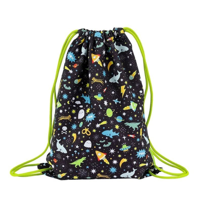 Turnbeutel Galaxy bunt