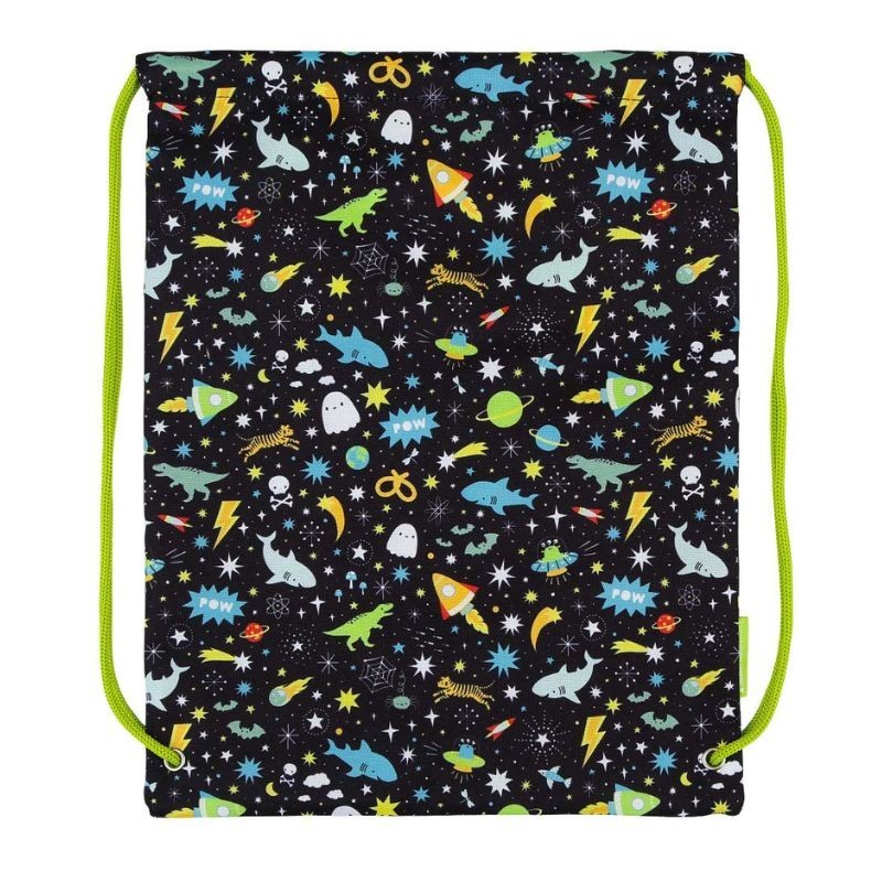 Turnbeutel Galaxy bunt