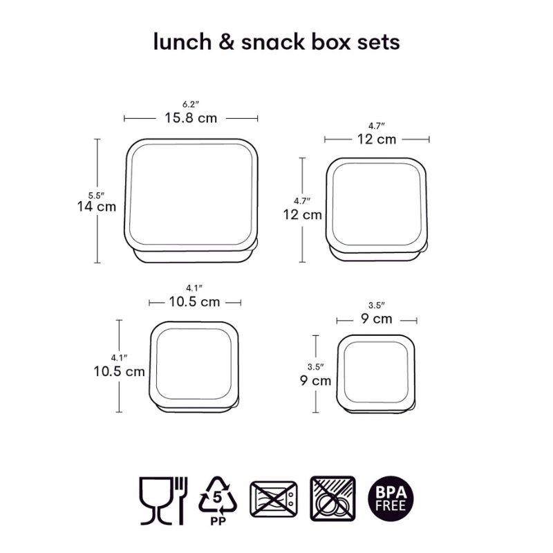 Znünibox Set Animal Friends