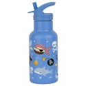 Trinkflasche Edelstahl Piraten