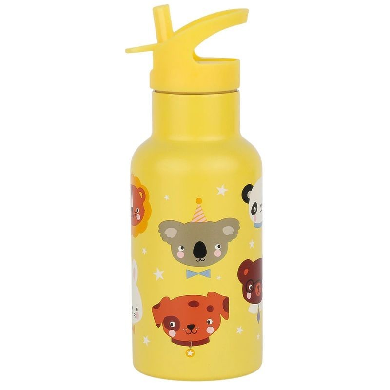Trinkflasche Edelstahl Animal Friends