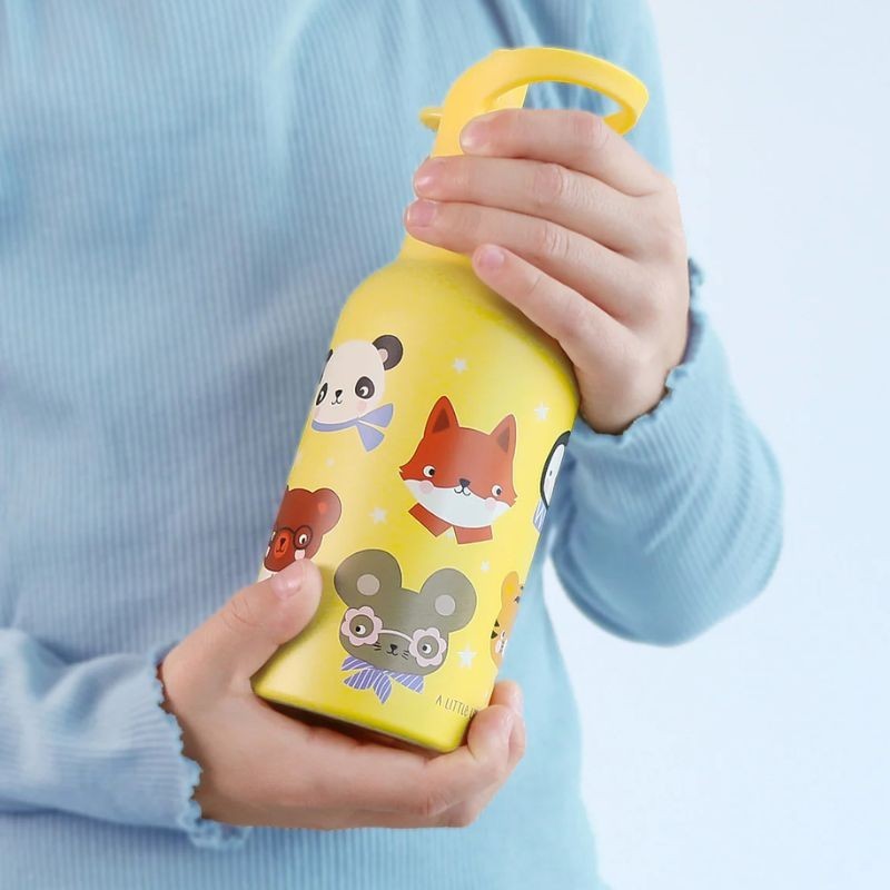 Trinkflasche Edelstahl Animal Friends