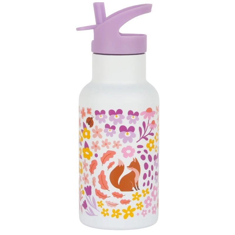 Trinkflasche Edelstahl Flower Garden