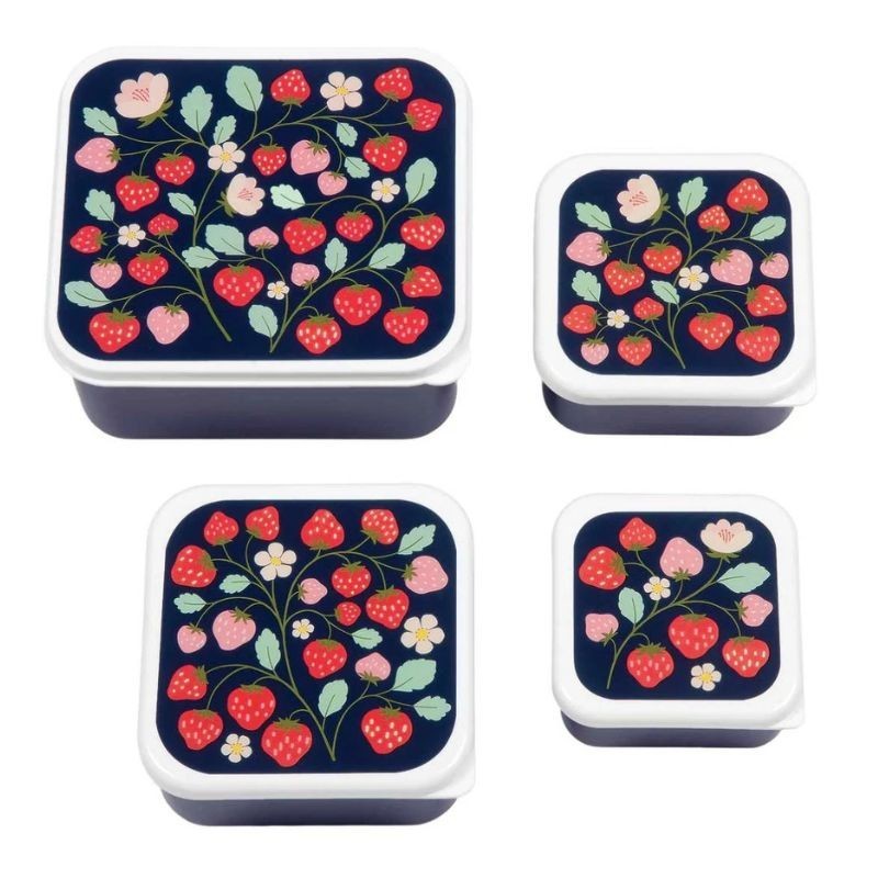 Znünibox Set Erdbeeren