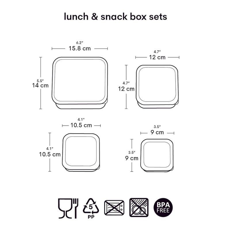 Znünibox Set Erdbeeren