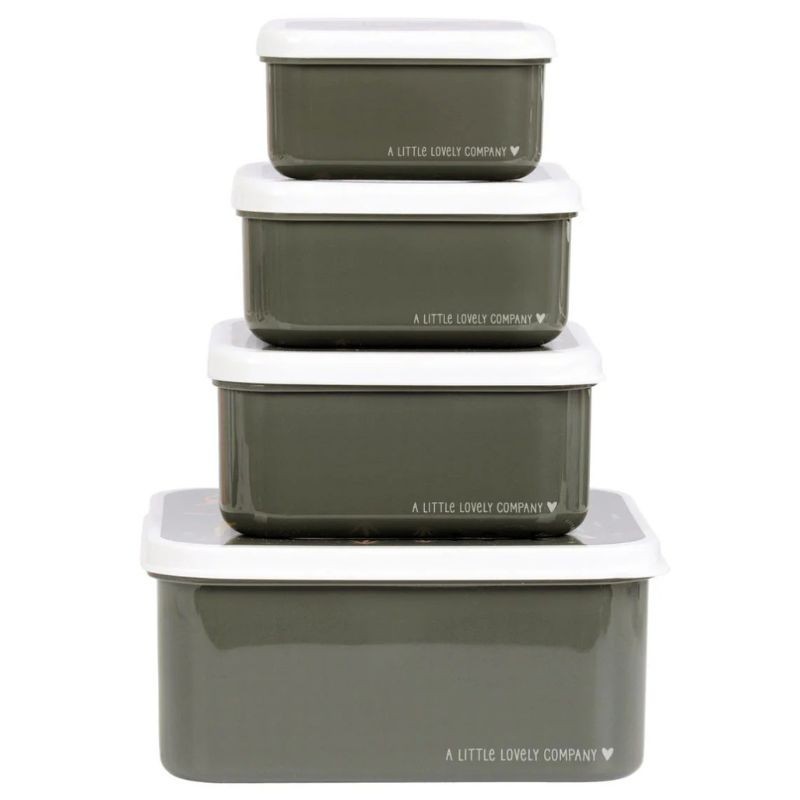 Znünibox Set Savanne grün