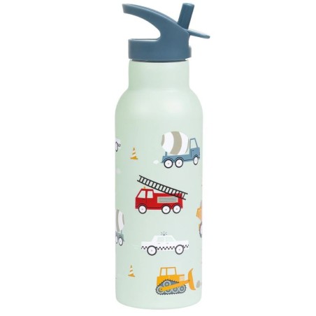 Trinkflasche Edelstahl Fahrzeuge 500ml