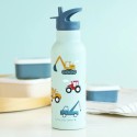Trinkflasche Edelstahl Fahrzeuge 500ml