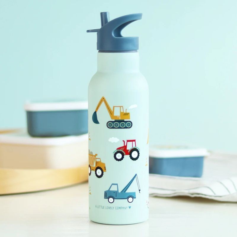 Trinkflasche Edelstahl Fahrzeuge 500ml