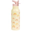 Trinkflasche Edelstahl Regenbogen 500ml