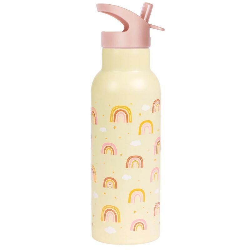 Trinkflasche Edelstahl Regenbogen 500ml