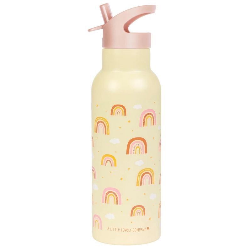 Trinkflasche Edelstahl Regenbogen 500ml