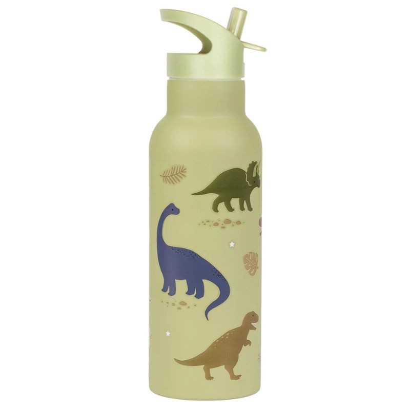 Trinkflasche Edelstahl Dinosaurier 500ml