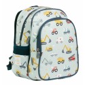 Kinderrucksack Fahrzeuge mit Isofach