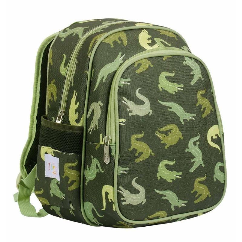 Kinderrucksack Krokodile mit Isofach
