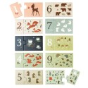 Zahlenpuzzle Waldfreunde