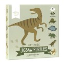 Puzzle Set Dinosaurier