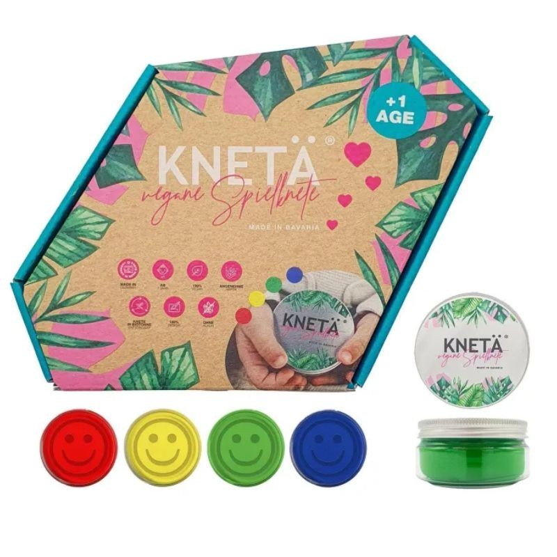 Knete Box 4er Dose von Knetä