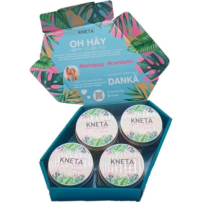 Knete Box 4er Dose von Knetä