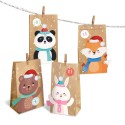 Adventskalender basteln Winter Friends